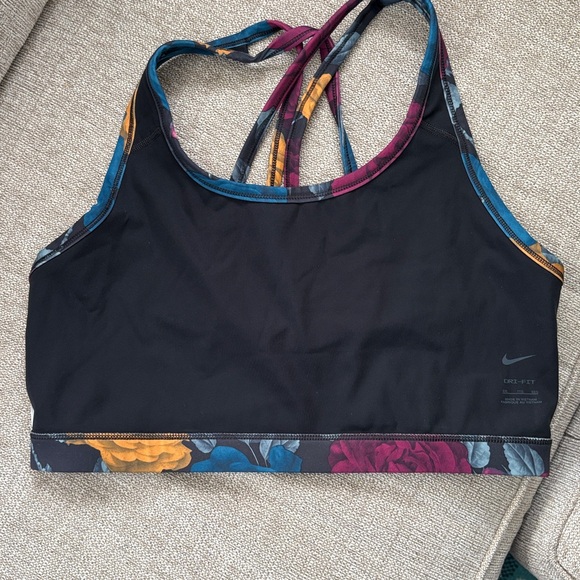 Nike Multicolor Floral Sports Bra - Picture 3 of 5